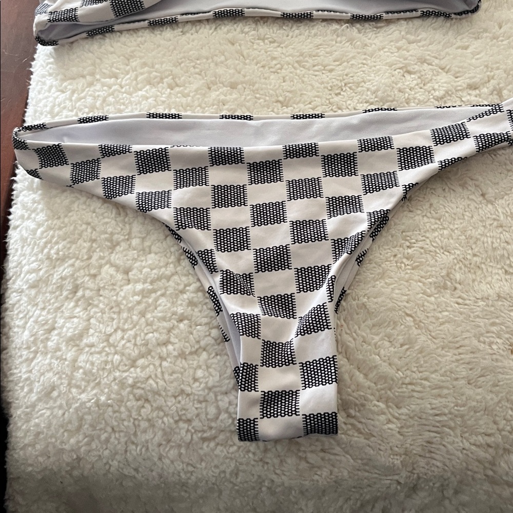Checkered Bikini Set - Picture 8 of 9